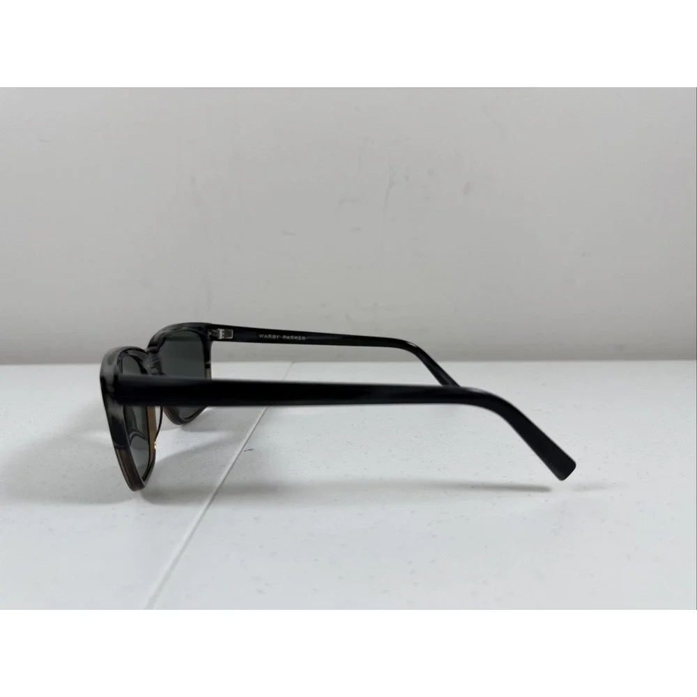 Warby Parker Sunglasses Barkley M 125 53-18-142,‎ Gray Black Pattern Frames Only